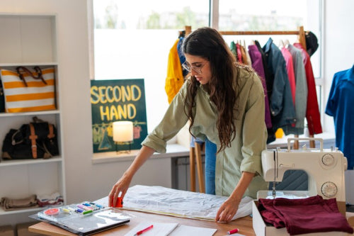 Handmade Cotton Sarees Showcase Artisan Skills at Mumbai Textile Fair