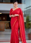 Pure Cotton Handloom Saree Plain Body