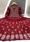 Anarkali Gown Chikankari Work