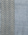 Incandescent Chanderi Silk Gray Saree