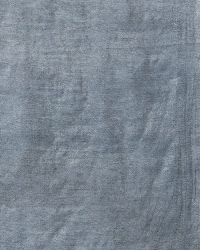 Incandescent Chanderi Silk Gray Saree