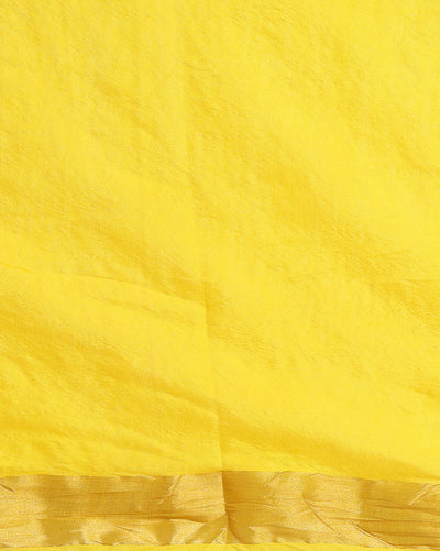 Handloom Kota Silk Dreamy Beige & Yellow Saree