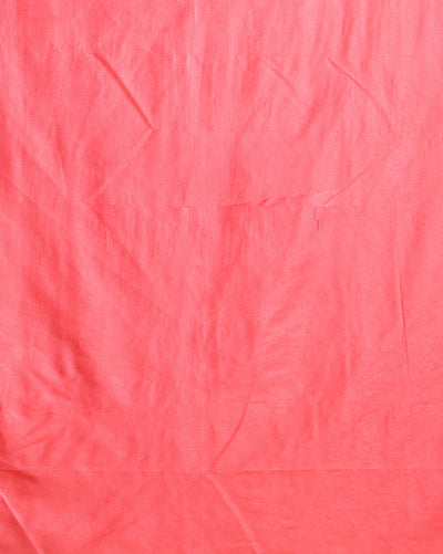 Handdyed Katan Silk Blue & Red Contrast Suit