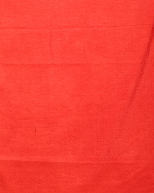 Katan Silk Reflective Handcrafted Red Suit