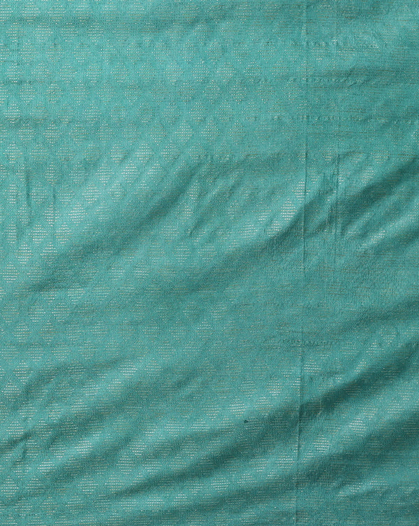 Katan Silk Color-Rich Handcrafted Green Suit
