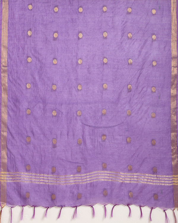 Katan Silk Enigmatic Handcrafted Purple Suit