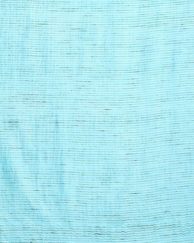 Handdyed Katan Silk Blue & Pink Contrast Suit