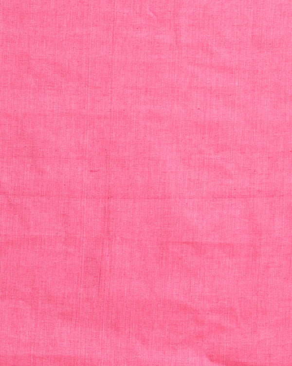 Pure Linen Poised Blue Dupatta & Katan Silk Pink Top Set