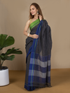 Handloom Mark Patteda Anchu Chic Cotton Saree Davy'S Gray