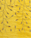 Lively Eri Tussar Silk Embroidered Yellow Saree