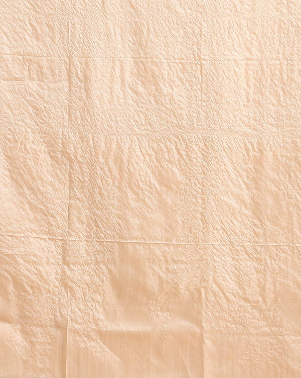 Silkmark Tussar Beige Top Katan Silk Purple Dupatta