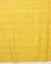 Silkmark Ghicha Tussar Effulgent Yellow Saree