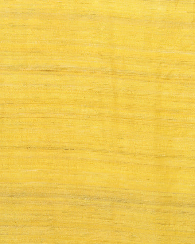 Silkmark Ghicha Tussar Effulgent Yellow Saree