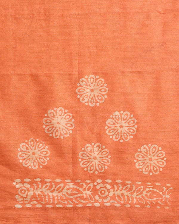 Adorable Khadi Cotton Wax Batik Hand Dyed Black Suit