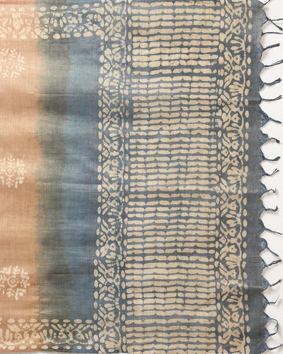 Khadi Cotton Wax Batik Hand Dyed Gray Suit