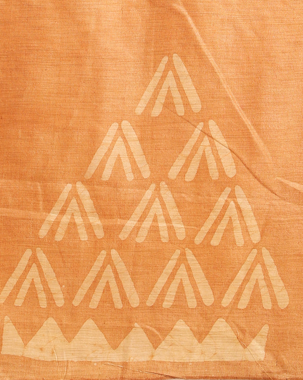 Khadi Cotton Wax Batik Hand Dyed Blue Suit