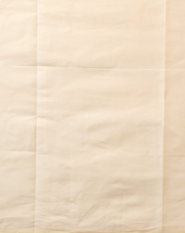 Surreal Kota Doria Brown Blockprinted Suit (Top+Dupatta+Bottom)