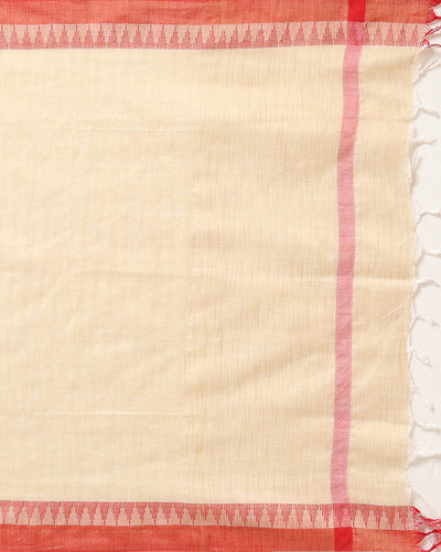 Dazzling Khadi Cotton Handcrafted Pink Suit (T+B+D)