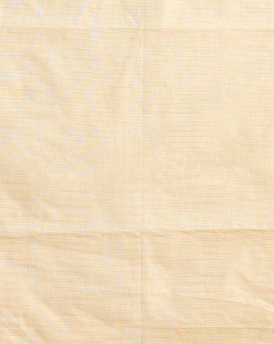 Graceful Khadi Cotton Handcrafted Orange Suit (T+B+D)