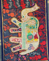 Indiehaat|Kambadiya Blue Elephant WallHangings|Elegant Artistry