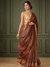 Unique Handloom Jayashree Silk Saree Brown