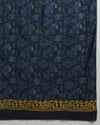 Katan Silk Blockprint Blue Suit