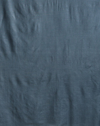 Katan Silk Idyllic Blockprint Metallic Blue Suit