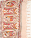Pastoral Katan Silk Madhubani Beige Suit