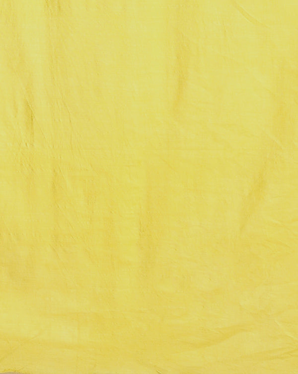 Abstract Katan Silk Tie Dyed Yellow & Blue Suit