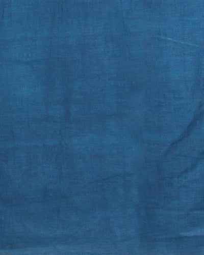 Abstract Katan Silk Tie Dyed Red & Blue Suit (T+B+D)