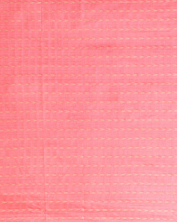 Abstract Katan Silk Tie Dyed Pink & Blue Suit