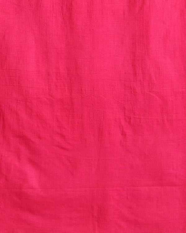 Abstract Katan Silk Marble Print Black & Pink Suit