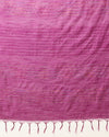 Kota Staple Silk Kantha Pallu Pink Saree