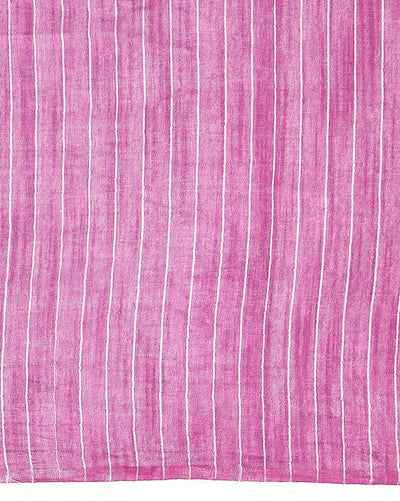 Kota Staple Silk Kantha Pallu Pink Saree