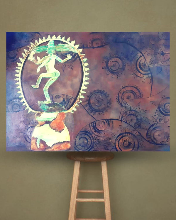 The Power Acrylic Painting – Priyanka – Indiehaat