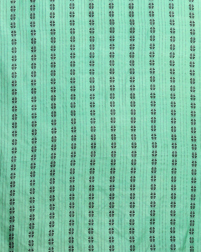 Katan Silk Handcrafted Green Suit