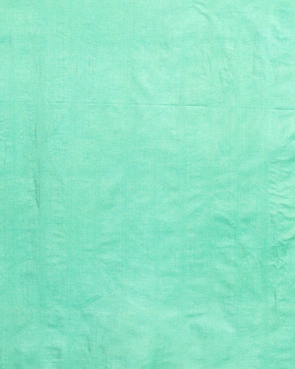 Katan Silk Handcrafted Green Suit