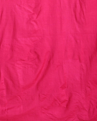 Katan Silk Effulgent Blockprint Pink Suit