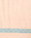 Katan Silk Radiating Blockprint Royal Blue Suit (T+B+D)