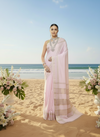 Handcrafted Colorful Kota Silk Pink Jacquard Saree
