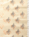 Blossom Blockprinted Khadi Silk Leafy Beige Suit