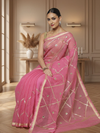 Pankhudi Gota Patti Pink Kota Cotton Saree