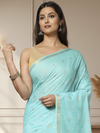 DyeLoom Kota Silk Jacquard Saree Blue