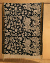 Indiehaat |Bangalori Handpainted Black Dupatta