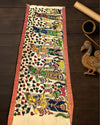 Indiehaat | Mangalagiri Handpainted Dupatta Multicolor