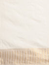 Indiehaat | Hand Dyed Kota Silk Jacquard Saree Off White