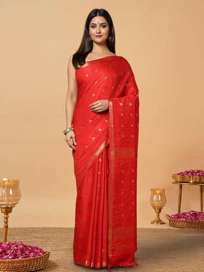 Mridula Kota Silk Saree Red