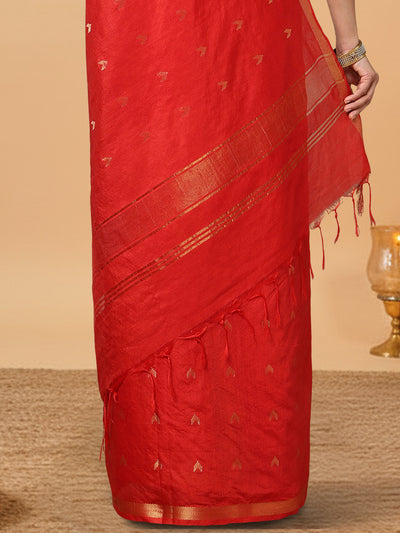 Mridula Kota Silk Saree Red