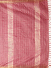 Indiehaat | Hand Dyed Kota Silk Check Saree Red