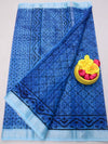 Indiehaat | Kota Doria Blockprint Saree 
